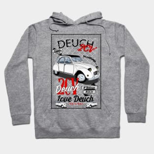 2CV affiche Hoodie